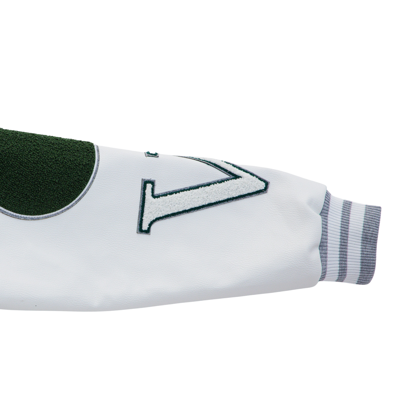 VARSITY JACKET - LIGHT GREY