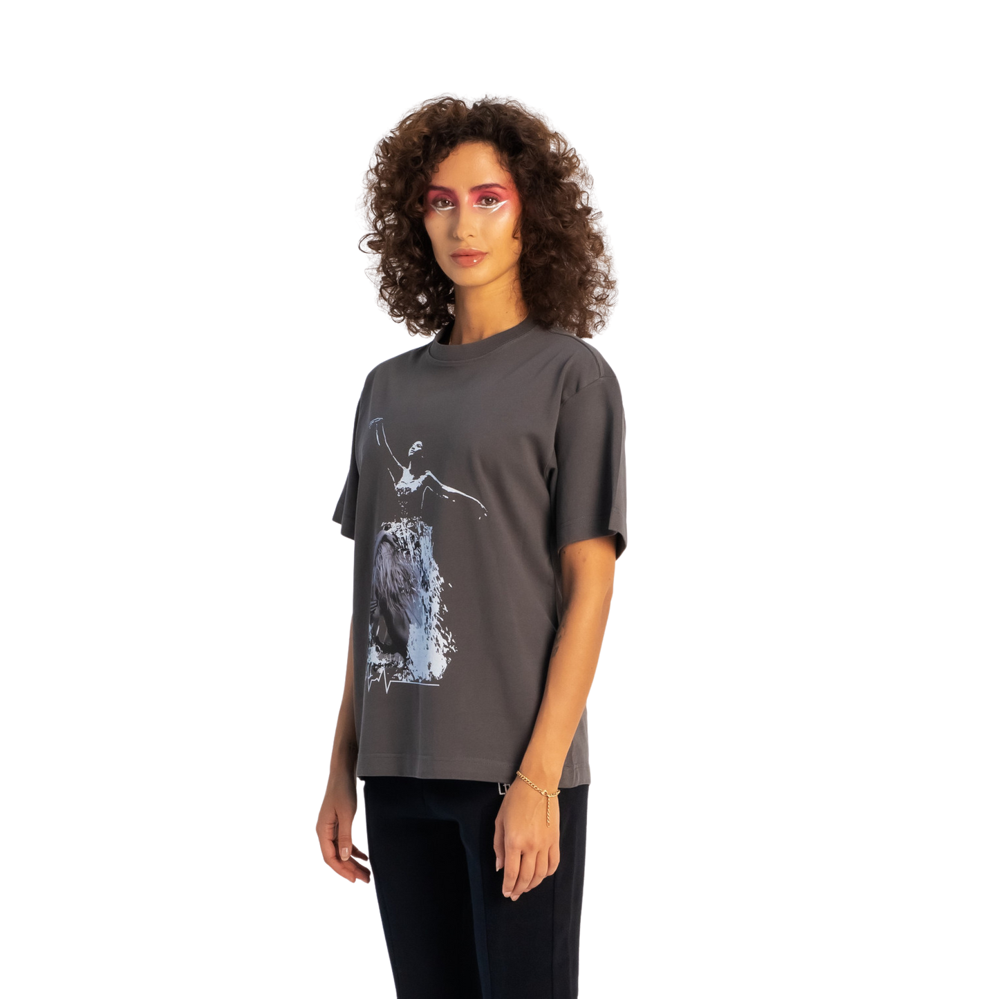 DESIGN T-SHIRTS - ANXIETY - DARK GREY