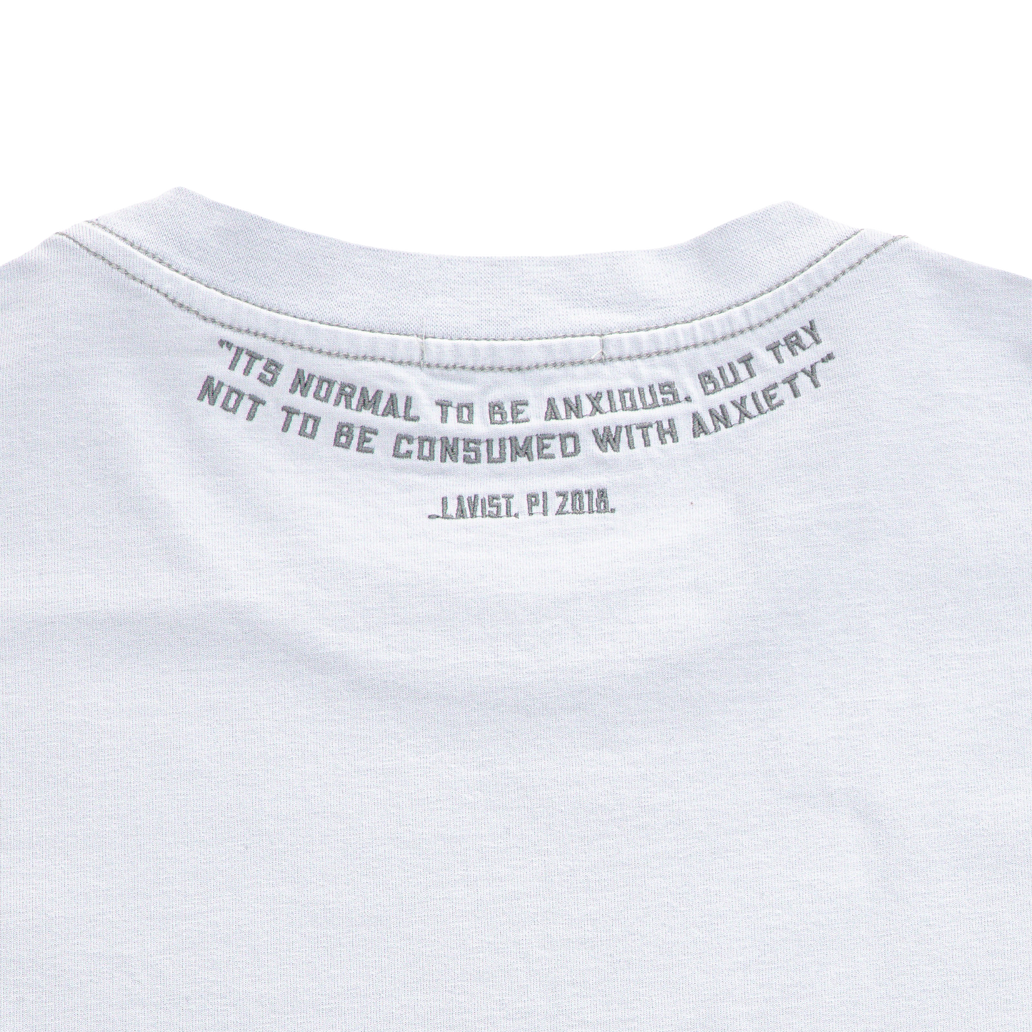 DESIGN T-SHIRTS - DEPRESSION - LIGHT GREY