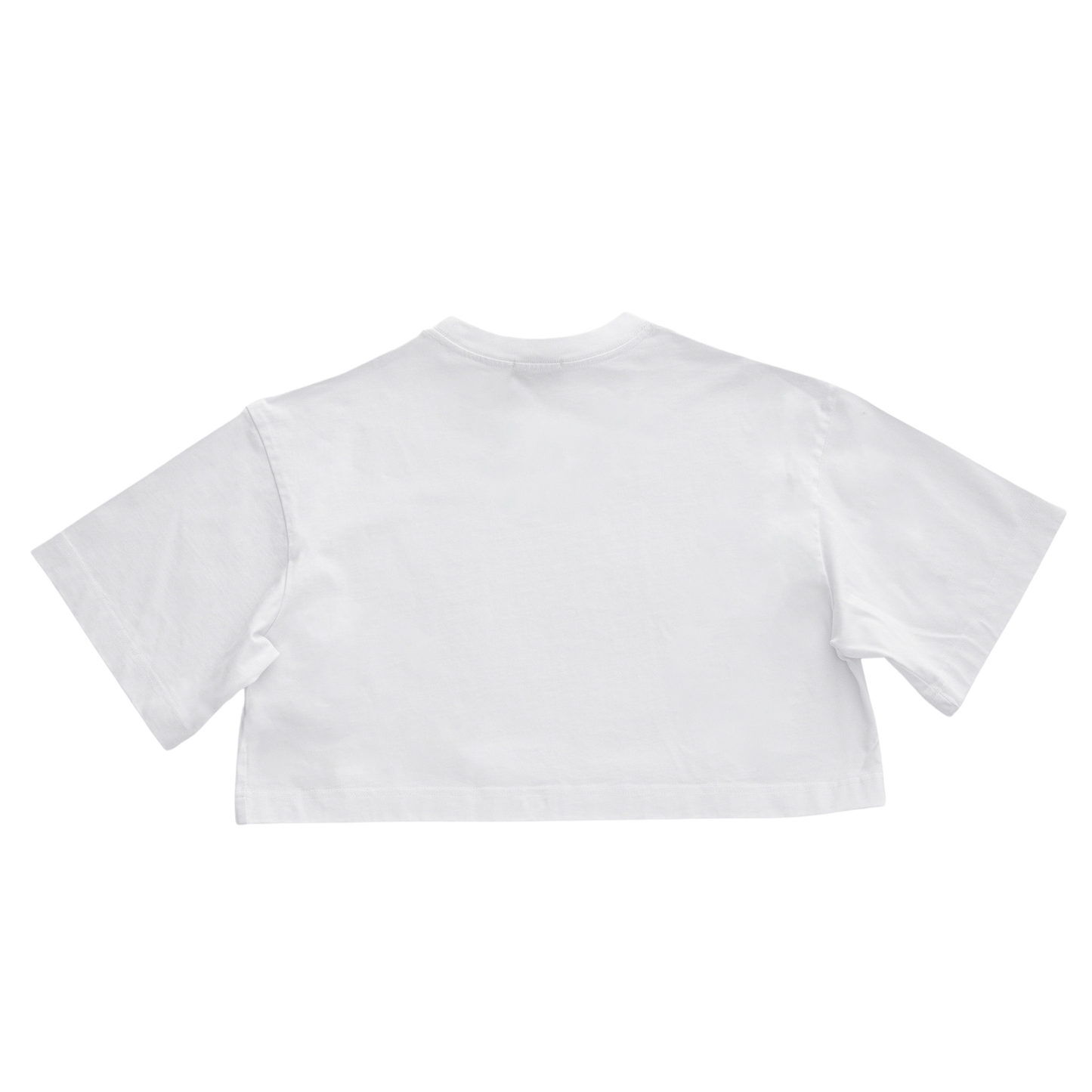 CLASSIC CROP TOP T-SHIRTS , OFF-WHITE