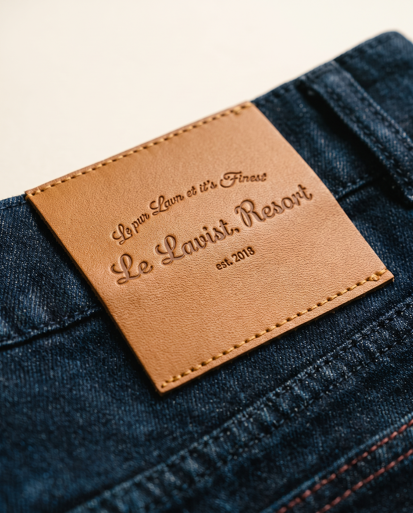 Denim Straight Cut Jeans