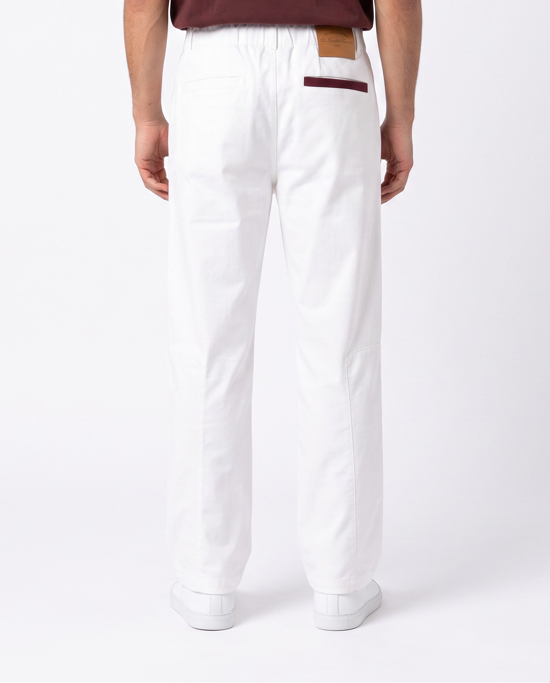 Linen Straight Cut Signature Trouser